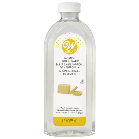 clear butter flavoring|wilton clear butter.